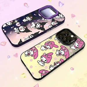 เคสโทรศัพท์มือถือลายการ์ตูน My Melody สำหรับ Kuromi ดีไซน์เกราะ สำหรับ iPhone 7plus 8plus 11pro 13 Pro Max 14 Plus และ XR - Product Image 2