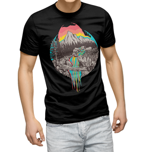 T-shirt de sport à séchage rapide de haute qualité et bon marché, logo personnalisé, t-shirt de course, 100% polyester, t-shirt de sublimation - Product Image 1