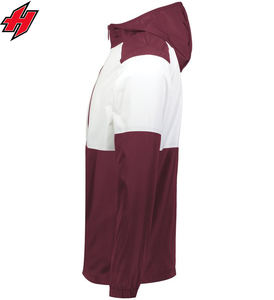 2024 personnalisé hommes léger extérieur respirant imperméable coupe-vent veste grande taille pour l'hiver - Product Image 2