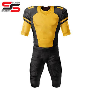 Nouveau design personnalisé de haute qualité brodé pour jeunes et adultes uniforme de football américain maillot de football en gros entièrement personnalisé - Product Image 6