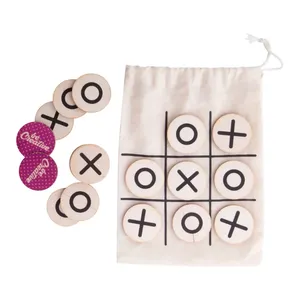 "Customized Wooden Tic-Tac-Toe <b>Game</b> by OXO for Promotional <b>Gifts</b>" - Product Image 1