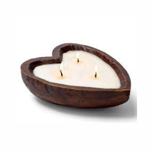 Tazón de madera profundo redondo para velas en madera de mango rústico para decoración de hogar, hotel y restaurante para bodas - Product Image 4