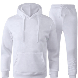 Unisex Hooded Printed Slim Fit <b>Tracksuit</b> Sweatsuit Jogging Sportswear Cotton Sets for Wholesale - Product Image 5