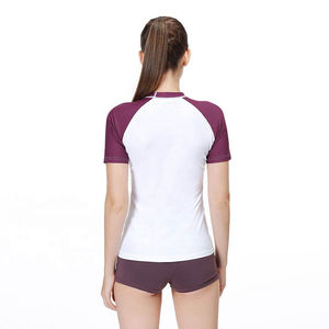 New Customized Long Sleeve Swimsuit <b>Rash</b> <b>Guard</b> <b>Women</b> Swim Brief UPF 50+ Quick Dry Spandex/Polyester Zipper Surfing 2026 - Product Image 6
