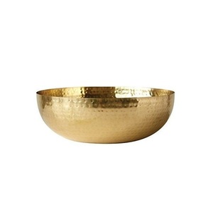 Elegant Brass <b>Metal</b> <b>Bowl</b> for Traditional Decor - Product Image 5