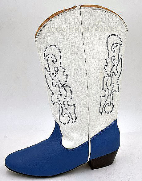 ขาว &amp; น้ำเงิน