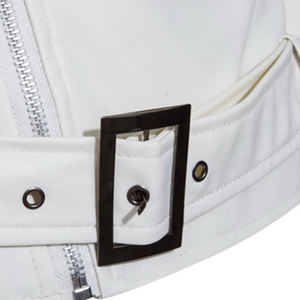 Nueva chaqueta de otoño para hombre, piel auténtica de alta calidad, estilo informal de oficina multicolor, aspecto de motorista para hombres y niños - Product Image 5