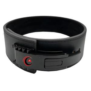 เข็มขัดอะนิเมะแบบปรับได้สำหรับผู้ชายเข็มขัดพยุงหลังหนังวัวแบบปรับได้เข็มขัดยกกระชับยกน้ำหนักยิม - Product Image 5