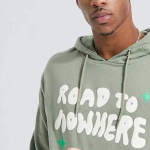 2026 hiver Collection hommes pulls à capuche 100% coton séchage rapide respirant coupe-vent couleur unie poids léger Logo personnalisé - Product Image 4