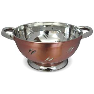 Un colador de tamaño mediano que añade un toque metálico moderno a la cocina Hecho de acero inoxidable no corrosivo al mejor precio - Product Image 4
