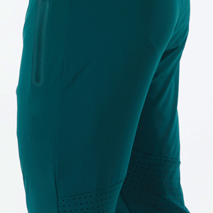 2025 Men's Slim Fit Track Jogger <b>Pants</b> Four Way Stretch Polyester Spandex with Zipper Pocket Knee Length-ODM Supply - Product Image 4