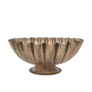 Décor à la maison bol à fruits élégant baignoire intérieur décoratif bols à champagne Style moderne vente chaude bol de service en métal Logo personnalisé - Product Image 2