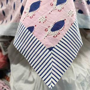 Hand Block Print Table Cloth Table Cover And Linen Set Indian Hand Block Printed <b>Tablecloth</b> Table Cover Linen Set - Product Image 2