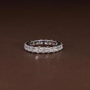 Anillo de Eternidad Completo con Diamante de Corte Brillante Cultivado en Laboratorio, 2.43 Quilates, Oro Sólido de 18K, Certificado IGI, en Caja de Regalo, Joyería de Lujo para Mujer - Product Image 4