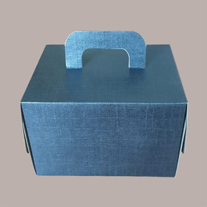 10pcs <b>Black</b> Silk Recycled Material Rigid <b>Boxes</b> 280x200H140mm Size Glossy Lamination & Embossing for Sushi Gift Aseptic - Product Image 2