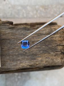 5mm Naturel Bio Couleur Tanzanite Carré Coussin Coupe Pierre Couleur Incroyable 0.71 Carat Loupe Propre Pierres Précieuses En Vrac Pour La Fabrication De Bijoux - Product Image 6