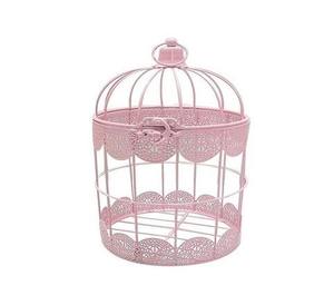Cage à oiseaux en métal antique Cage à oiseaux en fer suspendue élégante Cage à oiseaux décorative durable pour jardin, balcon extérieur et usage domestique - Product Image 5