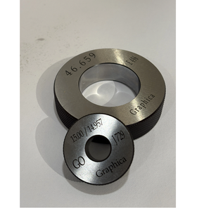 Juego de Calibres de Anillo Industriales, Medición de Diámetro Exterior de Precisión, Diseño de Aprobado/Desprobado para una Inspección Precisa - Product Image 3