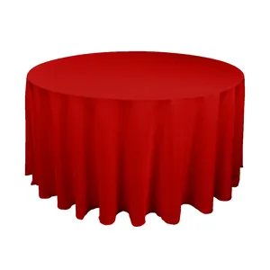 Best Selling Pure Cotton Linen Rectangle Customized Shape Table Cloths Embroidered Wedding Party <b>Tablecloths</b> - Product Image 1