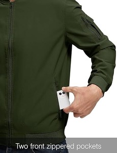 <b>Jacket</b> <b>Men</b> Fashion Casual Windbreaker <b>Jacket</b> Coat Autumn Winter New Hot Outwear Slim <b>Jacket</b> - Product Image 5
