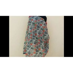 ผ้าคลุมไหล่ผ้าฝ้ายเนื้อนุ่มพิมพ์ลายทำด้วยมือแบบดั้งเดิม - Product Image 5