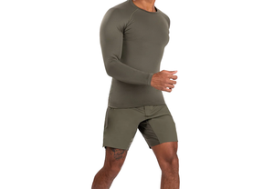 High Performance <b>Compression</b> Rashguard <b>for</b> <b>Men</b> Breathable Stretch Fabric Spandex/Nylon Full Sleeve <b>for</b> Fitness Running Outdoor - Product Image 3