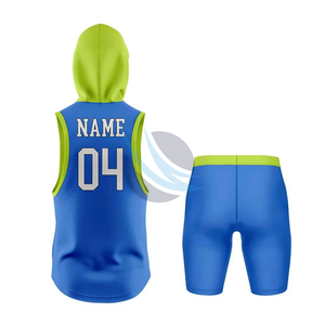 ชุดเสื้อฟุตบอลอเมริกันแบบธงชาติ 7 คนต่อทีม ของ Spofit International แบบสั่งทำพิเศษ ชุดยูนิฟอร์มทีมแบบปรับแต่งได้ ระบายอากาศได้ดี ผลิตจากโพลีเอสเตอร์ 100% - Product Image 2