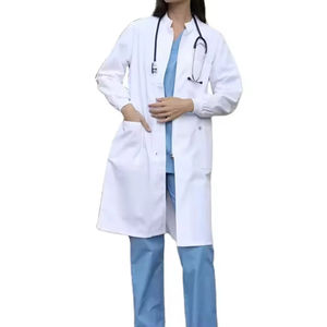 Uniforme d'hôpital pour filles avec logo personnalisé en gros, blouses médicales pour femmes, blouses de laboratoire, uniforme d'infirmière, uniforme de travail pour femmes - Product Image 1