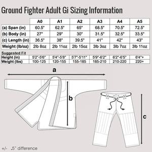 Uniforme de Jiu-Jitsu à points diamants de poids moyen pour adultes, ensemble veste et pantalon de compétition, équipement et accessoires, extensible, 100% coton - Product Image 6