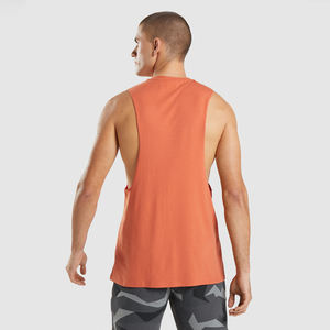 Summer Compression Gym Tank Top Men Cotton Bodybuilding Fitness Sleeveless T Shirt Workout Clothing Mens Sportswear <b>Muscle</b> <b>Vests</b> - Product Image 3