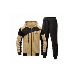 Chándales con cremallera de alta calidad para hombre, de marca privada, personalizados con su propio diseño, a precio económico. - Product Image 1