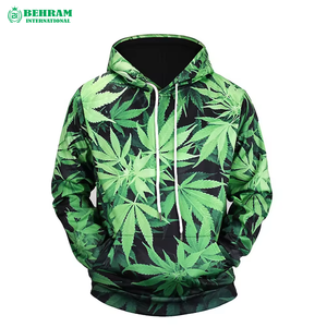 Sweat à capuche imprimé numérique Causal Wear Pull en coton thermique de haute qualité Sweat à capuche surdimensionné à sublimation homme Fournisseur en gros - Product Image 5