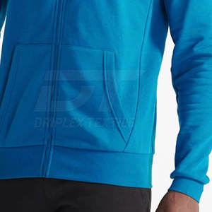 Style unique respirant hommes fermeture éclair sweats à capuche Offre Spéciale nouveauté basiques coton mélangé fermeture éclair sweats à capuche pour hommes - Product Image 5