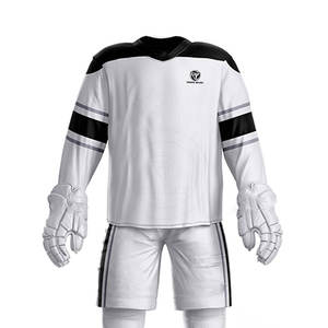 Meilleure vente au prix d'usine uniforme de hockey sur glace en vrac doux au toucher uniforme de hockey sur glace pour unisexe - Product Image 5