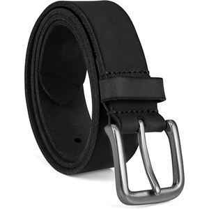 Ceinture en cuir de qualité supérieure avec boucle en métal en cuir de buffle de haute qualité, accessoire de mode durable pour hommes - Product Image 4