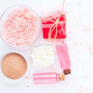 OEM Service Custom Made Himalayan <b>Bath</b> <b>Salt</b> Rose Glass <b>Container</b> Crystal Form Washable Packing-Adult Use Wholesale Price Made - Product Image 6