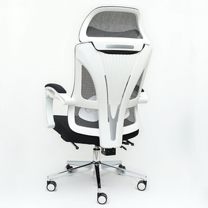 ergonomic Foam Office Chair with Adjustable Headrest and <b>Footrest</b> for Home Office Hospital Use - Product Image 3