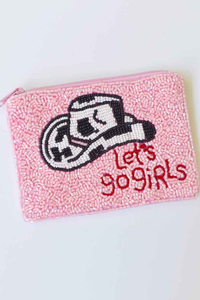 Monedero con cuentas Diseño de patrón unisex hecho a mano con intrincado bordado de cuentas de semillas inspirado - Product Image 3