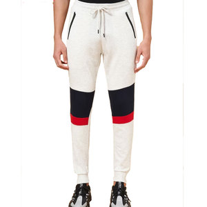 Pantalones deportivos de gran tamaño de cintura alta personalizados para hombre, pantalones de chándal cómodos y ligeros de tela de lona, estilo informal - Product Image 1