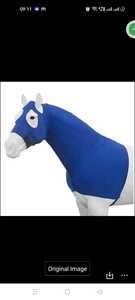 ผ้าโพลีเอสเตอร์แบบยืดหยุ่นมีฮู้ดผ้าโพลีเอสเตอร์กันน้ำพรมม้าแบบปรับแต่งได้คอลเลกชันใหม่ฤดูร้อน - Product Image 6