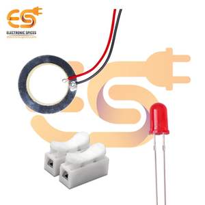 ชุดเครื่องกำเนิดไฟฟ้าเพียโซอิเล็กทริก DIY ขนาดเล็กพร้อมคู่มือผู้ใช้และวิดีโอการสอนแบตเตอรี่อุปกรณ์ MM8412A เครื่องเทศอิเล็กทรอนิกส์ - Product Image 2