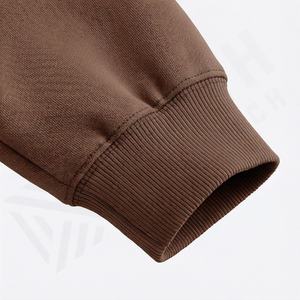 Conjunto Deportivo de Felpa Personalizado para Hombre, Invierno, Pantalones Deportivos y Sudadera de Manga Larga, Grueso, 2 Piezas, 100% Algodón, para Gimnasio, Fitness, Correr - Product Image 6