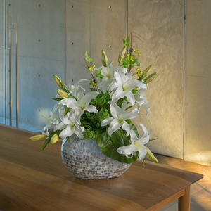 Flores artificiales pequeñas al por mayor para la decoración del hogar y la vegetación al aire libre para uso industrial - Product Image 4