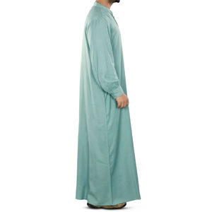 Moderno estilo de Kuwait para hombre Thobe Jubbah 2025 venta al por mayor de alta calidad árabe islámico Daffah Thobes fabricante - Product Image 4