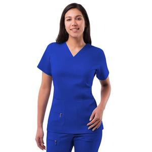 Medical <b>Scrubs</b> Uniforms Women <b>Scrub</b> Nurse Uniform Top for Hospital OEM Service <b>scrub</b> nurse - Product Image 2