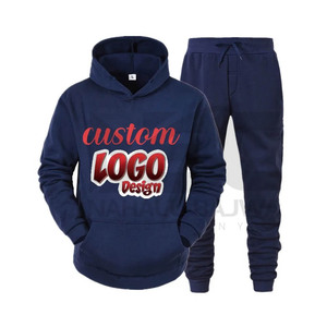 Men's Customized High Quality Breathable Lightweight Quick Dry Winter Tracksuit Hoodie and Pants <b>Set</b> <b>Plus</b> <b>Size</b> <b>Jogger</b> for Men - Product Image 4