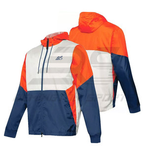 Nouvelle veste coupe-vent légère et régulière pour hommes vente en gros meilleur matériau veste coupe-vent couleurs personnalisées veste pour hommes - Product Image 1