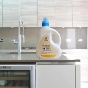 น้ำยาล้างจานสับปะรดได้รับการรับรองมาตรฐาน ISO HACCP เจลทำความสะอาดในครัวเป็นมิตรกับสิ่งแวดล้อม - Product Image 1