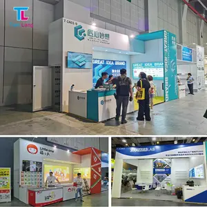 TIANLANG Panneaux d'affichage modulaires en tissu 62MM pour exposition, assemblage rapide - Product Image 3