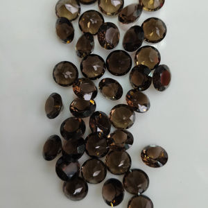 ควอตซ์สโมคกี้ธรรมชาติ 10 มม. ทรงกลมเจียระไนแบบบริลเลียนท์ คุณภาพดีที่สุด พลอยเม็ดเดี่ยวสำหรับทำเครื่องประดับ - Product Image 5